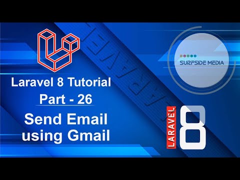 Laravel 8 Tutorial Send Email using Gmail