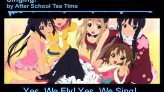 K-On Movie Ending Song - Singing! by Ho-Kago Tea Time w/ Lyrics (male version)