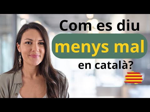 🙈 Com es diu MENYS MAL en català? Expressions incorrectes