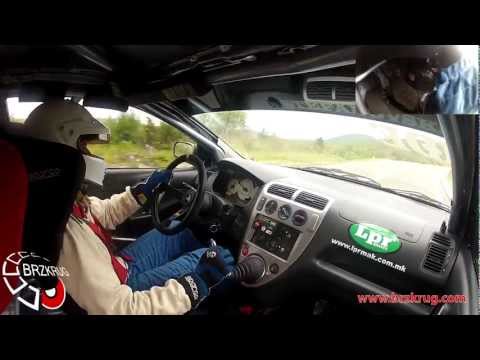Igor Stefanovski MKD (Honda Civic Type-R Ep3) - On-board Malacka Split 2012