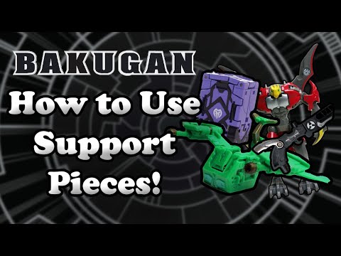 How to Play Bakugan With Support Pieces!