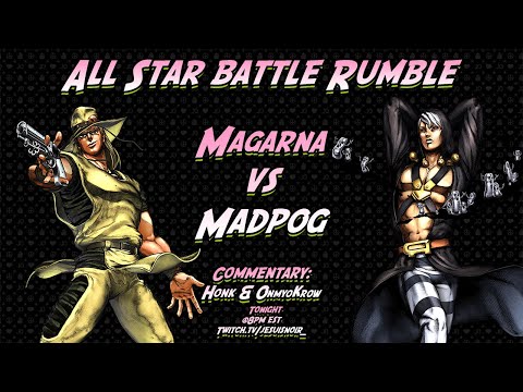 Jojo All Star Rumble FT10: Madpog vs ItsJustMagarna