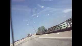 preview picture of video 'The Piscataqua River Bridge  (That Bridge in Maine) (From March 19, 2012)'