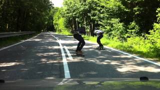 Jahodna longboard downhill part 1