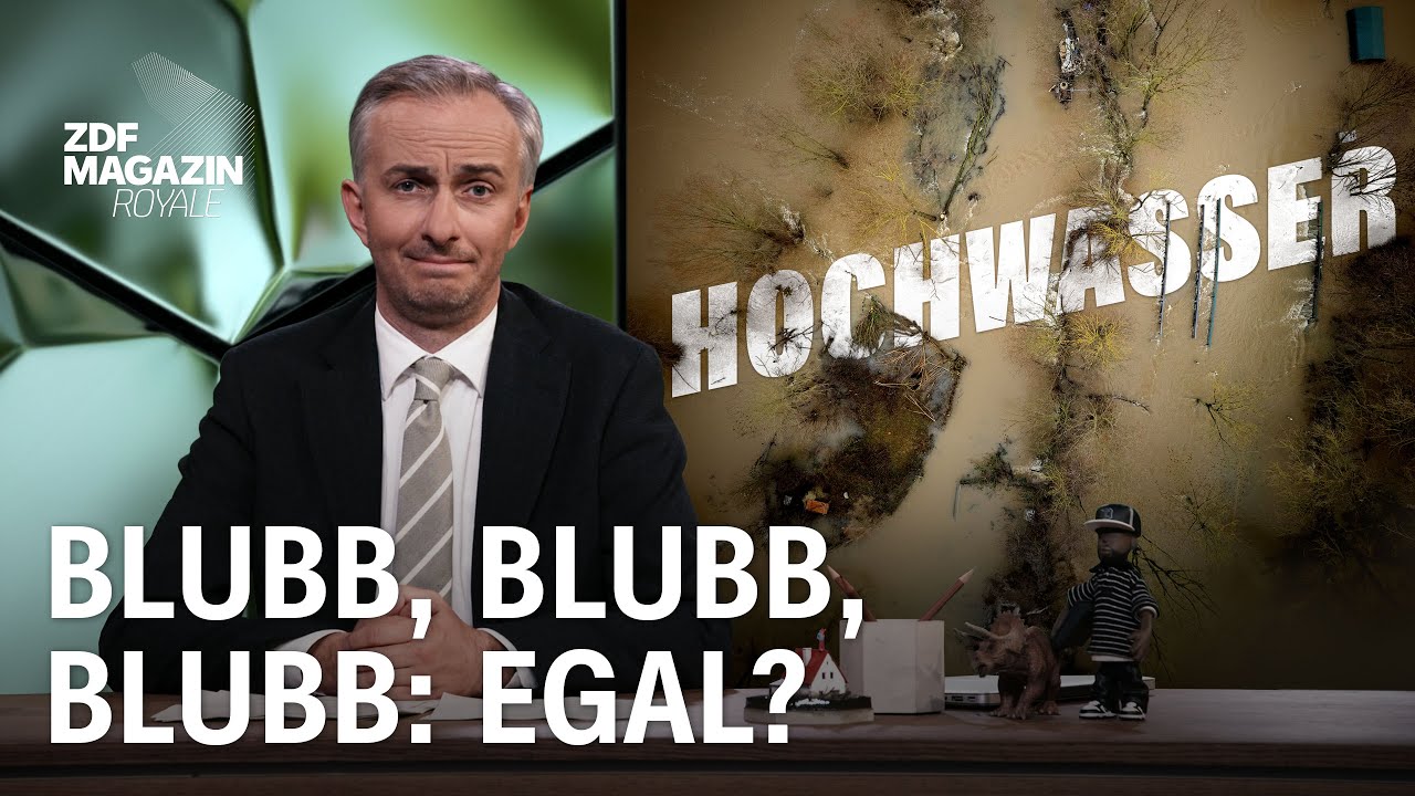 Mit uns die Sintflut: Hochwasserschutz in Deutschland | ZDF Magazin Royale