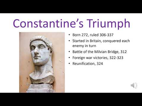 The Late Roman Empire (Lecture 2.1)