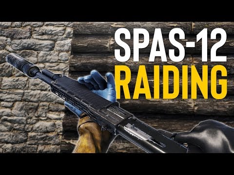 SPAS-12 SILENT RAIDING! - Rust SOLO Survival