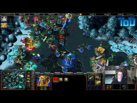 Warcraft III #269 - ToD & Grubby 2v2 vs Undead&Orc (Maelstrom)