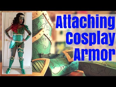 Cosplay Tutorial| How I Attached My Foam Armor