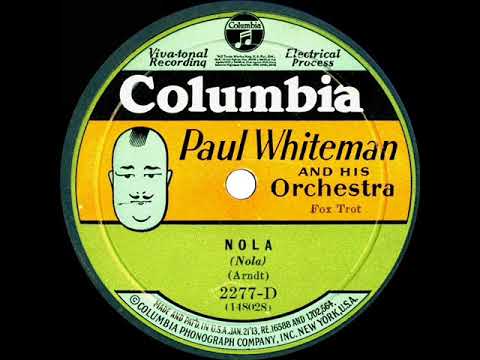 1929 Paul Whiteman - Nola