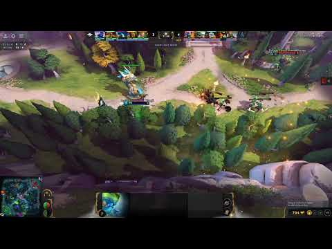 Dota 2 TI 2022 Funny Team.Secret.Crystallis killed By Summoned Creep