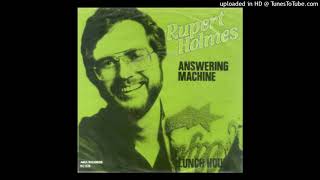 Rupert Holmes - Answering machine [1980] [magnums extended mix]