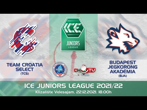 ICE JUNIORS LEAGUE 2021/22 - Team Croatia Select vs Budapest Jegkorong Akademia