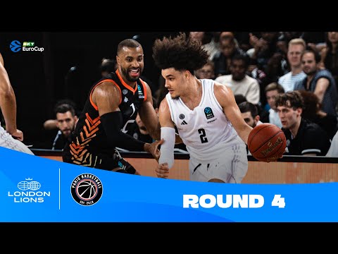 London Lions-Paris Basketball | Round 4 Highlights | 2023-24 BKT EuroCup