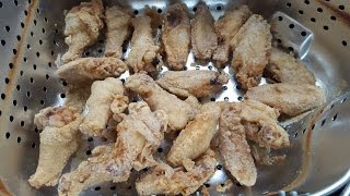 CHICKEN WINGS on Indoor Electric Turkey Fryer Masterbuilt Butterball