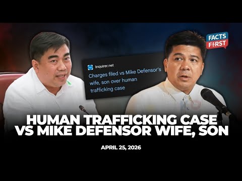 Asawa at anak ni Mike Defensor, kinasuhan ng NBI