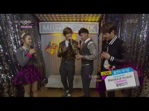 [Vietsub+kara] Interview TENS Something Music Bank 140103