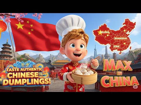 🇨🇳🥟 Chef Max in China  Making Delicious Dumplings! ✨