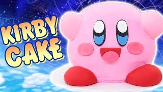 HOW TO MAKE A KIRBY CAKE! - Nerdy Nummies