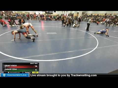 152 Lbs Champ. Round 3 - Parker Sena, IL Vs Grant Kress, IA 4124
