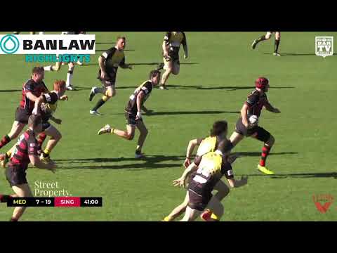 2019 NHRU - Premier 3 Round 9 Highlights - Medowie v Singleton