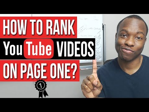 How to RANK YouTube Videos on Page ONE - 5 Video SEO Tips for SMALL Channels