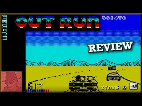 Outrun - on the ZX Spectrum 128K !! with Commentary