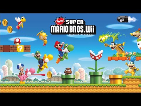 New Super Mario Bros. Wii 100% World 9 100% Walkthrough Part 9 The Finale! Part 2!