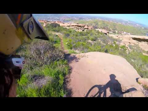 Evil Following MB L test ride trail Undertow, Rocky Peak
