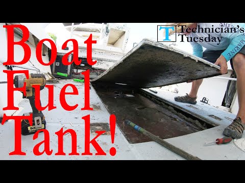 Replacing A Boat Fuel Tank Part 1!