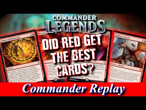 Did Red Get The Best Cards? Commander Legends Review