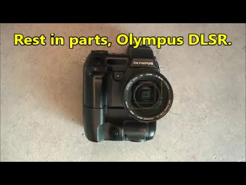 One way teardown Olympus E-10 DSLR camera