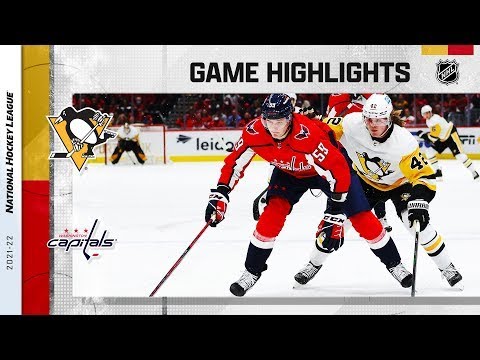 Pittsburgh Penguins vs Washington Capitals | December 10, 2021 | Game Highlights | NHL Regular