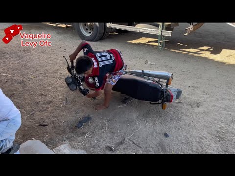 COWBOY LEVY FELL OFF MOTORCYCLE