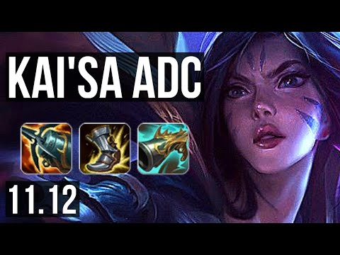 KAI'SA & Lulu vs KALISTA & Maokai (ADC) | 10/0/7, 800+ games, Legendary | KR Master | v11.12