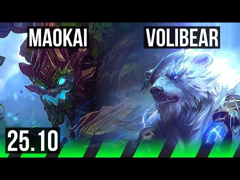 MAOKAI vs VOLIBEAR (JGL) | 6/2/24, 34k DMG | EUW Grandmaster | 25.10