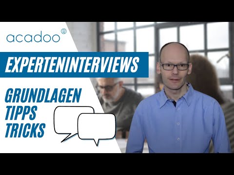 Leitfadengestützte Experteninterviews | acadoo®