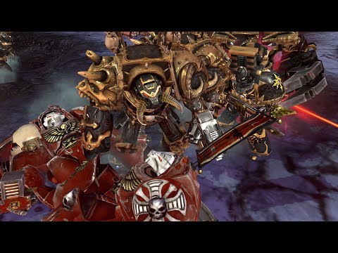 Black Legion and Shadow Corps vs Blood Ravens - Codex Mod - Warhammer 40K Dawn Of War 2 Retribution