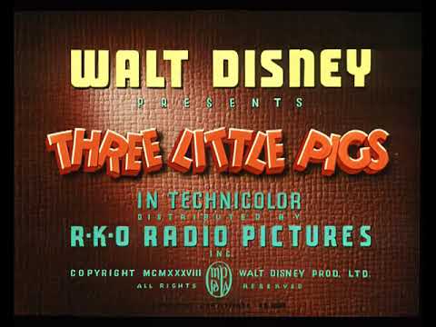 Walt Disney - Silly Symphonies - The Practical Pig (1939) [Clean Version]