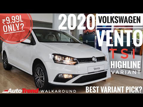 2020 Volkswagen Vento TSI Highline Variant - Most Detailed Walkaround Review #TeamAutoTrend !!