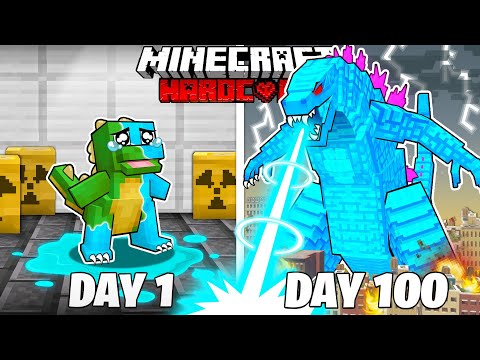 The Ultimate Minecraft Challenge: Surviving as Diamond Godzilla
