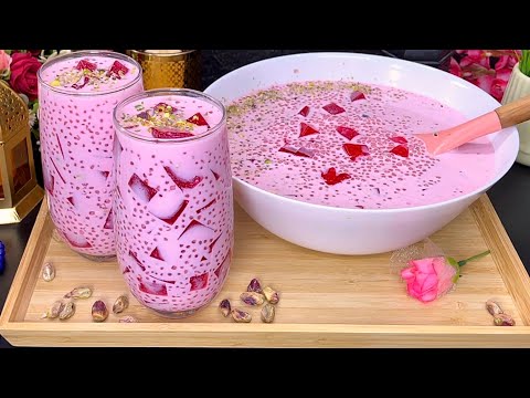 Ramzan Special Sago Jelly Sharbat Recipe For Iftar