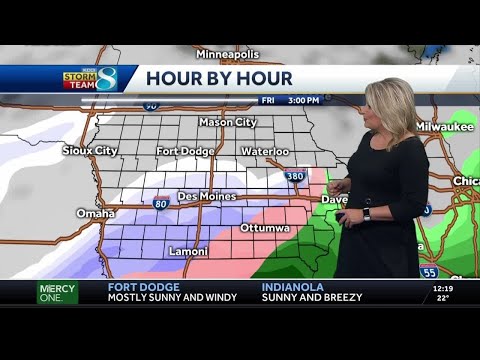 Tracking winter storm chances for Friday