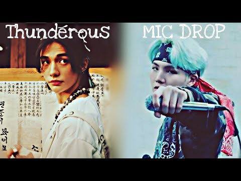 BTS - Mic Drop x Stray Kids - Thunderous (MASHUP)