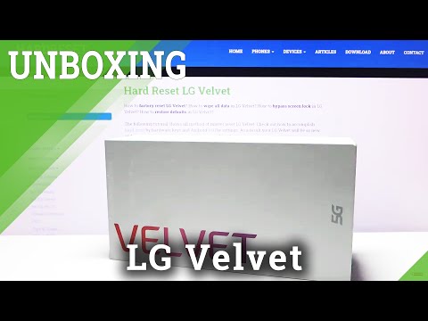 Unboxing of LG Velvet – What’s in the box?
