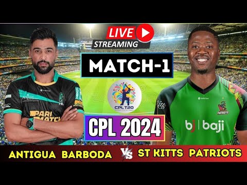 CPL 2024 first match Barbuda vs Skn😍😍Amir, Imad is on fire in first match#kingamir# Imadwasim#match