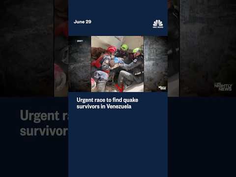 Urgent race to find quake survivors in Venezuela