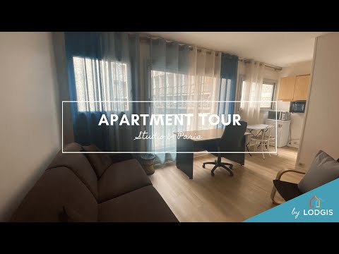 Apartment Tour // Furnished  30m2 in Paris – Ref : 11117729