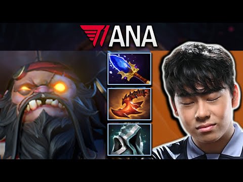 Pudge Dota 2 Gameplay T1.Ana with Aghanims and Overwhelming Blink