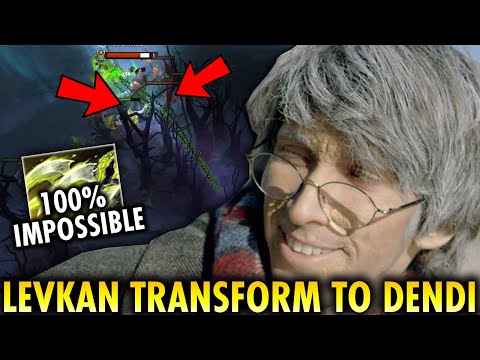 when LEVKAN Transform to Dendi - EPIC Hook 100% Impossible | Genius Pudge